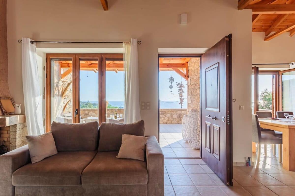 Mani Panoramic Seaviews - Luxury Summer Haven Lévktron Exterior foto